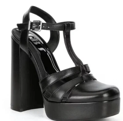 Tacones de plataforma Giani Bini negros 9 Foto 1 de 4