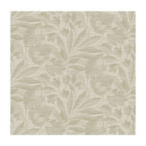 Lei Neutral Etched Leaves Wallpaper 2971-86150 A Streets Prints Brewster