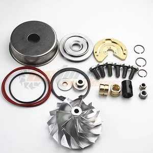 Kit de reparación de ruedas compresor de billete turbo de baja presión Ford Powerstroke 08-10 - Imagen 1 de 11