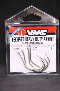 VMC 7269TI TechSet Asistente de alta resistencia - Talla 7/0 - Paquete de 4 ganchos - Imagen 1 de 2