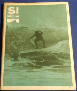 SURFING ILLUSTRATED MAGAZINE WINTER 1962 VOL1 NO 1 PREMIER ISSUE VINTAGE - Foto 1 di 7