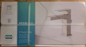 NEW - Peerless P1540LF-BN Single Handle Bathroom Faucet - Brushed Nickel - Picture 1 of 1