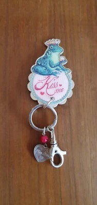 Schlüsselanhänger Froschkönig - Kiss me - Bild 1 von 4