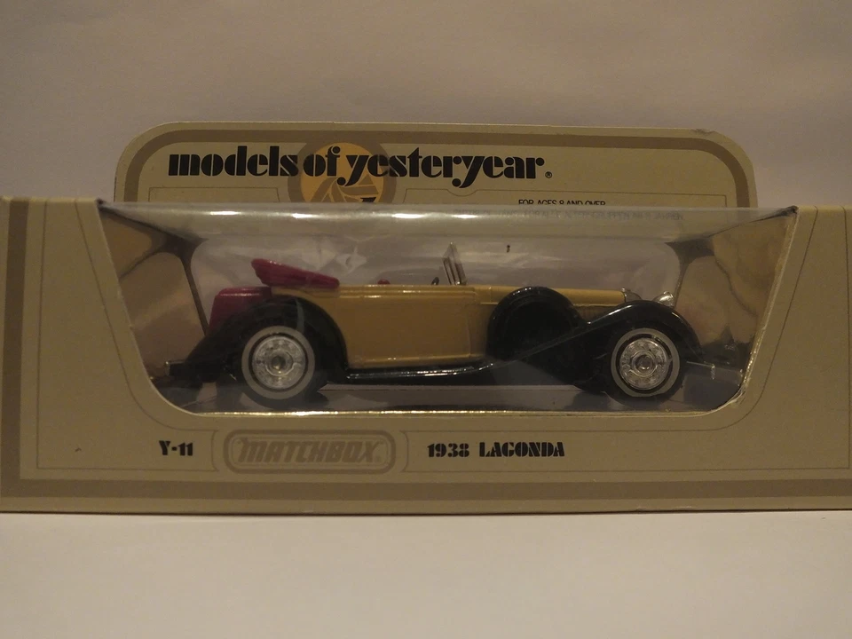 MATCHBOX Y-11 1938 LAGONDA - YELLOW - MIB #21 - Image 1 of 1