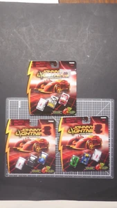 LOT OF 3 JOHNNY LIGHTNING MICRO STRIKE NIP White Lightning Cars No Duplicates - Picture 1 of 5