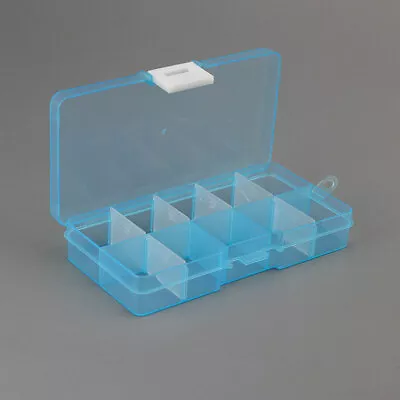 Pill Case Organizer Detachable Plastic Storage Box Jewelry Bead Case Container~ - Image 1 of 4