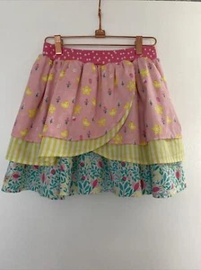 Wildflowers Spring Chicken Bouquet Skirt Easter Chicks Spring Meadows Sz 10 - Picture 1 of 4