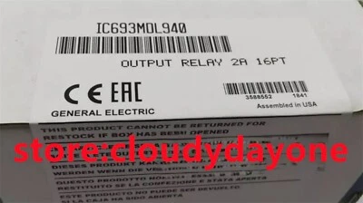 New In Box GE Fanuc IC693MDL940 Fanuc Output Module IC693MDL940 - Image 1 of 2