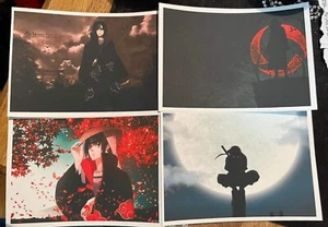 Itachi Uchiha Postkarten (mattes Papier) - Bild 1 von 2