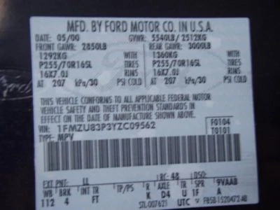 00 01 02 BOMBA DE COMBUSTIBLE FORD EXPLORER MERCURY MOUNTAINEER 5,0 L 773590 Foto 1 de 4