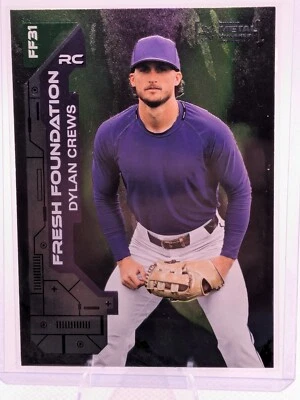 2023 Skybox Metal Universe Champions - Fresh Foundation #FF31 Dylan Crews (RC) - Image 1 of 2