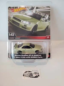 2024 Hot Wheels Premium 1:43 Nissan Skyline GT-R BNR34 - Picture 1 of 4