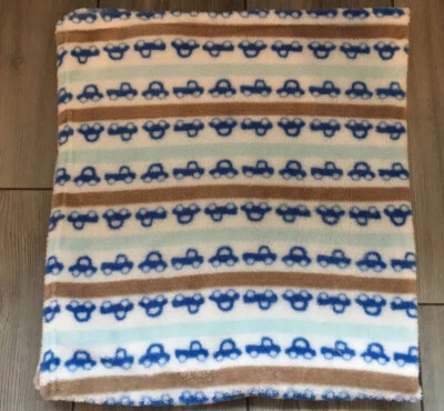 Manta de seguridad blanca MAGIC YEARS Lovey CAMIONES azul oscuro tostado Foto 1 de 4