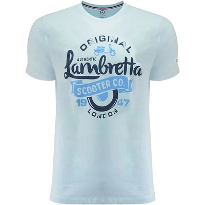 Lambretta  Camiseta Patinete para Hombre (LB168) - Imagen 1 de 2