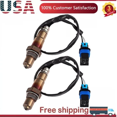 Sensor de oxígeno para Buick Enclave GMC Acadia Chevrolet Traverse 2012-16 3,6 L 2 piezas Foto 1 de 4