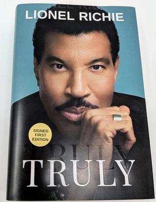 *MISPRINT ERROR* SIGNED Truly by Lionel Richie - 2025 1st Ed 1st Print Hardcover - Image 1 of 4