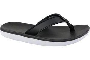 Nike Women's Bella Kai Flip Flops 10 White/Black - Picture 1 of 4