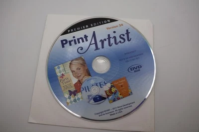 PRINT ARTIST Edición Plata Versión 24 CD-ROM Nova Desarrollo Windows- Dut's Foto 1 de 2