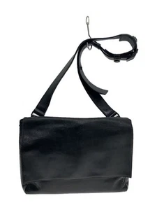 Tsuchiya Bolso Hombro Cuero Negro Liso Usado - Imagen 1 de 8