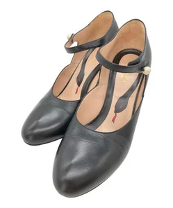 GUCCI Size 37 Women's Leather Pumps in Black - Picture 1 of 10