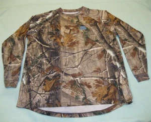 REALTREE Camo Long Sleeve Shirt Base Layer Size 3XL Hunting Fishing Outdoors - Picture 1 of 11