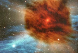 Hypernova, Foto der NASA --POSTKARTE - Bild 1 von 2