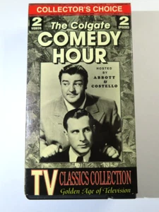The Colgate Comedy Hour hosted by Abbott & Costello 2-VHS tape & sleeve - Picture 1 of 9