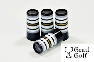 GRAIL GOLF HYPER-PREM IRON FERRULES .355 1.2".550OD BLACK, GOLD, GREY RINGS LOT - Image 1 of 2