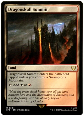 MTG Dragonskull Summit Tales of Middle-earth Commander 304 Rare, Pack Fresh! - Image 1 of 2