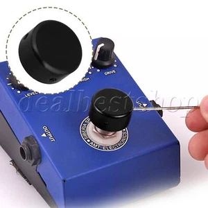 Footswitch Pedal Buttons for Guitar Parts 3/8" Inner Dia Metal Pack of 2 - Picture 1 of 9