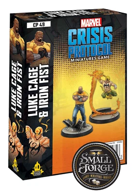 Marvel Crisis Protocol - LUKE CAGE & IRON FIST Character Pack, CP49, NEW - Image 1 of 4