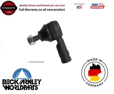 Beck Arnley 101-4011 extremidade da haste de amarração de direção externa 1179101 JLM1098 para Jaguar XJ8 - Imagem 1 de 4