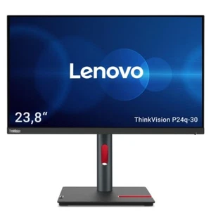 Lenovo ThinkVision P24q-30 60,5cm 23,8" TFT-Monitor WQHD 2560x1440 IPS WLED NEU - Bild 1 von 1