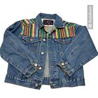 Vintage Steel Girl Blue Denim Jacket 80s Southwestern Retro Girls size M