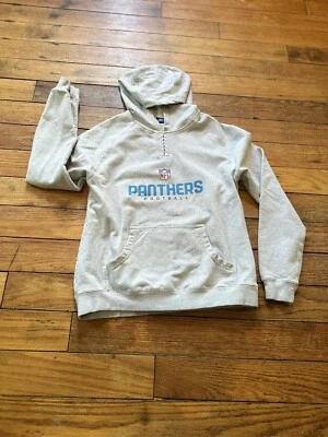 RBK NFL Mujeres Reebok Carolina Panthers Mujer Sudadera S Fútbol Pro Sudadera con Capucha Foto 1 de 4