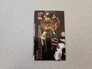 JS15 Miami Heat 2006/07 NBA Basketball Pocket Schedule - Bud Light - Picture 1 of 2