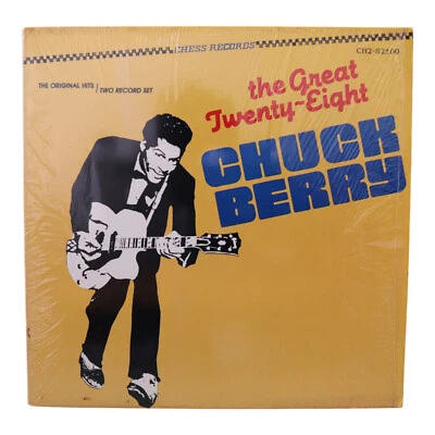 Chuck Berry – The Great Twenty-Eight 2xLP Chess Records 1984 VG++ Shrink - Image 1 of 4
