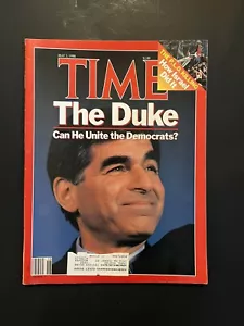 Time Magazine May 1988 The Duke Michael Dukakis Can He United Democrats A - Picture 1 of 1