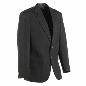 Edwards Garment Men's Formal Fully Lined Two Button Polyester Value Blazer. 3500 - Picture 1 of 4