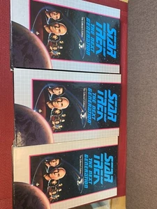 Lot of Three Star Trek The Next Generation The Collector's Edition VHS See Desc - Picture 1 of 12