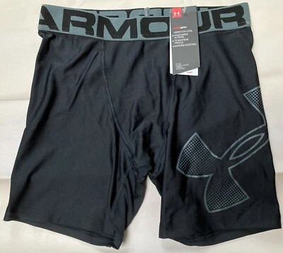 NWT UNDER ARMOUR BOYS BASE LAYER BLACK UNDERWEAR 1330758 SMALL/PETITE $25 - Image 1 of 2