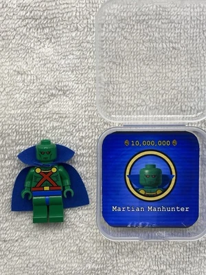 Lego Batman The Video Game Martian Manhunter Asap Bricks Pad Custom Minifigure - Image 1 of 4