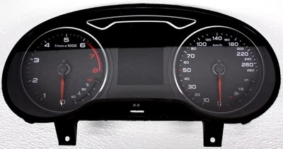Non-US Market OEM Audi A3 KPH Speedometer Head Cluster 8V0-920-870-M - Image 1 of 4