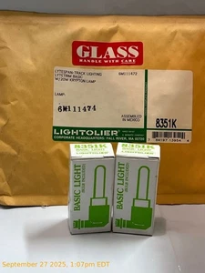 2 Pack Ligtholier 8351K Lytespan-Track Lighting Lytetrim with Basic Light Bulb - Picture 1 of 1