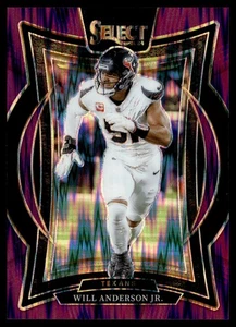 Panini Select 2024 - Concourse Will Anderson #100 Purple Prizm/360 - Imagen 1 de 2