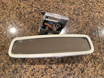 1993-95 Mercedes-Benz W140 S-Class Rear View Inside POWER Internal Mirror GRAY - Image 1 of 4