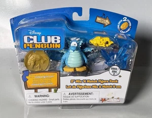 Club Penguin 2" Mix 'N Match Figura Pack Serie 8 Dragón Azul - Imagen 1 de 5