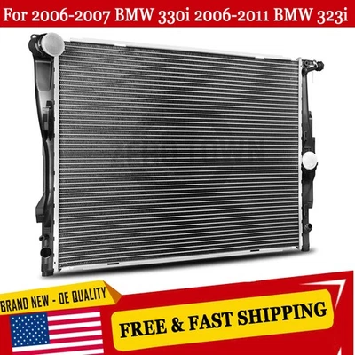 Aluminum Radiator Replacement For 2006-2007 BMW 330i 2006-2011 BMW 323i CU2882 Foto 1 de 4