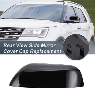 Left Side Rearview Mirror Cover Cap Gloss Black for Ford EXPLORER 2016-2019 - Изображение 1 из 4
