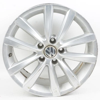2012 - 2016 VOLKSWAGEN EOS 17” ALUMINUM WHEEL RIM FACTORY 3AA601025C - Image 1 of 4